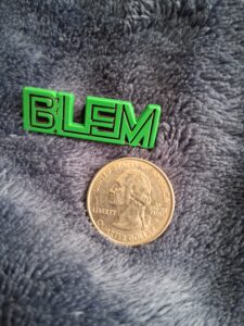 BLEM green pin